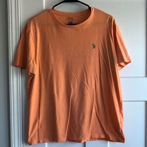 Polo by Ralph Lauren Men's Coral T-Shirt Size L